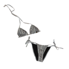 Camo bikini top and bottom