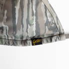 Camo Bikini top showing "Get Bit!" woven label
