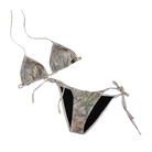 Camo bikini top and bottom