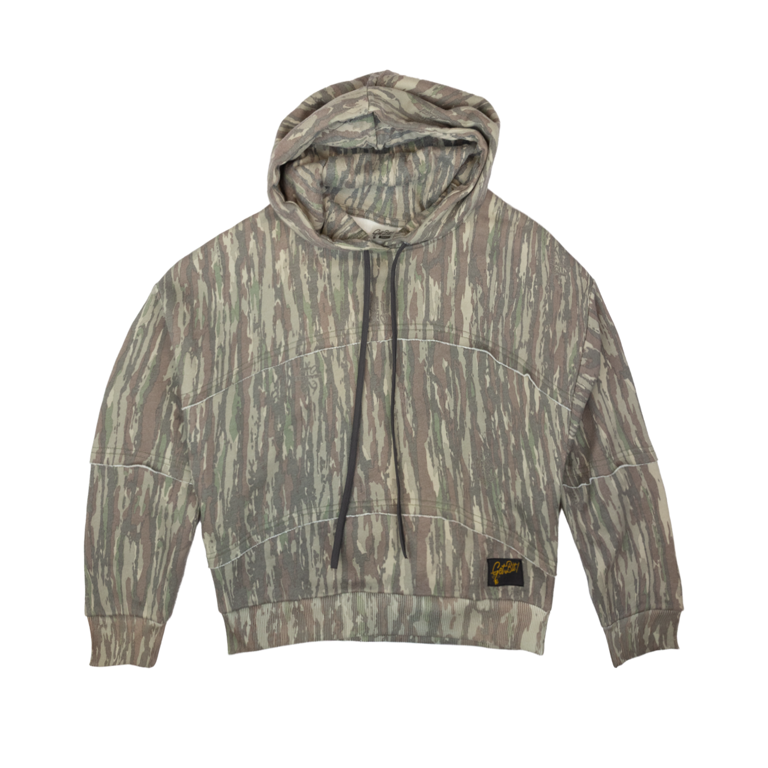 Crop camo hoodie
