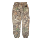 Camouflage sweatpants on a white background