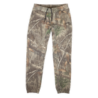 Camouflage sweatpants on a white background