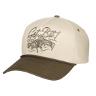 Natural/Olive hat with Get Bit logo