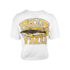 White t-shirt with Fish graphic and "'PRECIATE Y'ALL" text on a white background